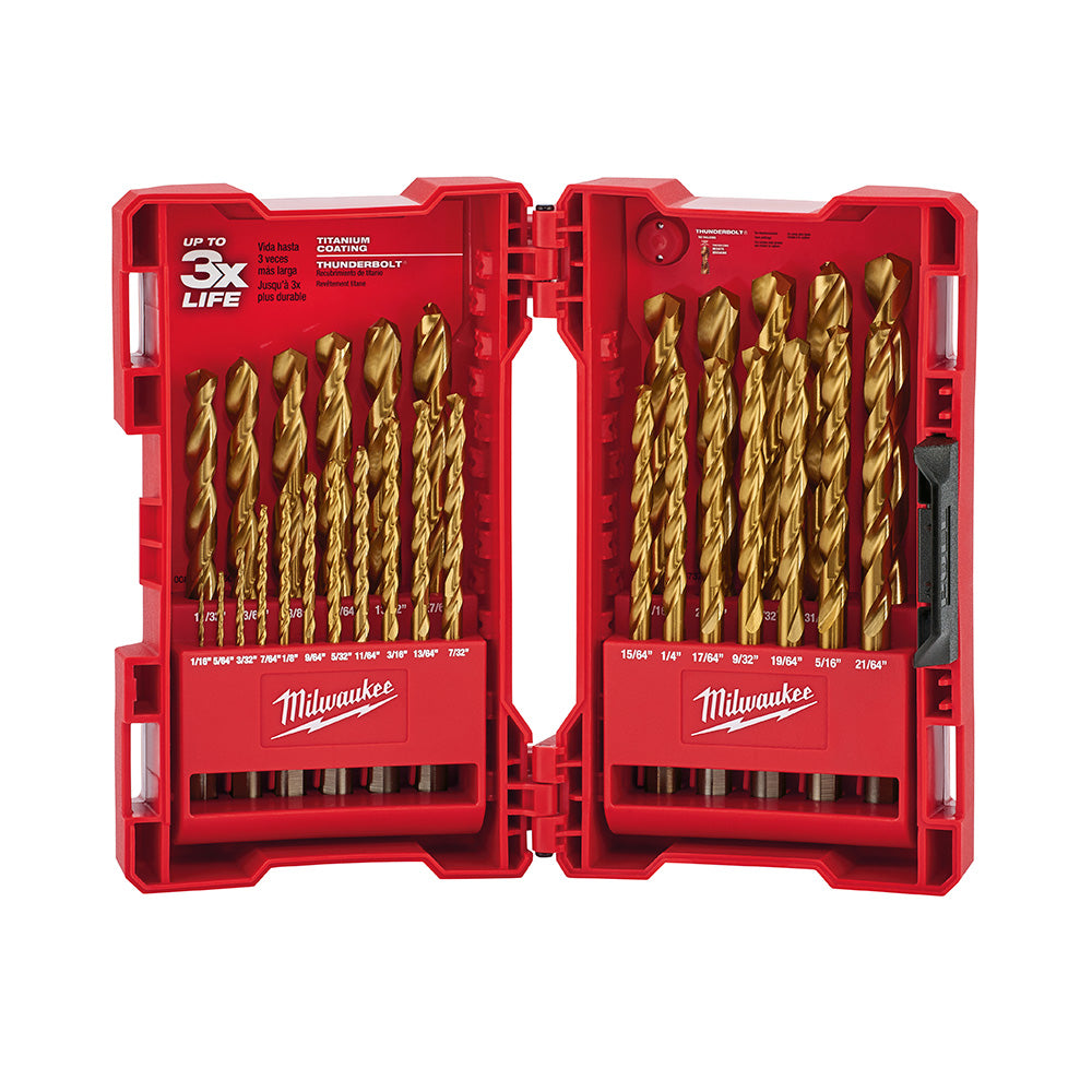 Juego de brocas 29 Pz titanio 48-89-0012 Milwaukee