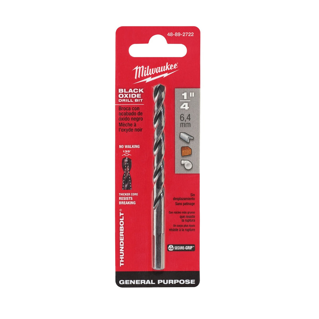 Broca Alta Velocidad 1/4” 48-89-2722 Milwaukee