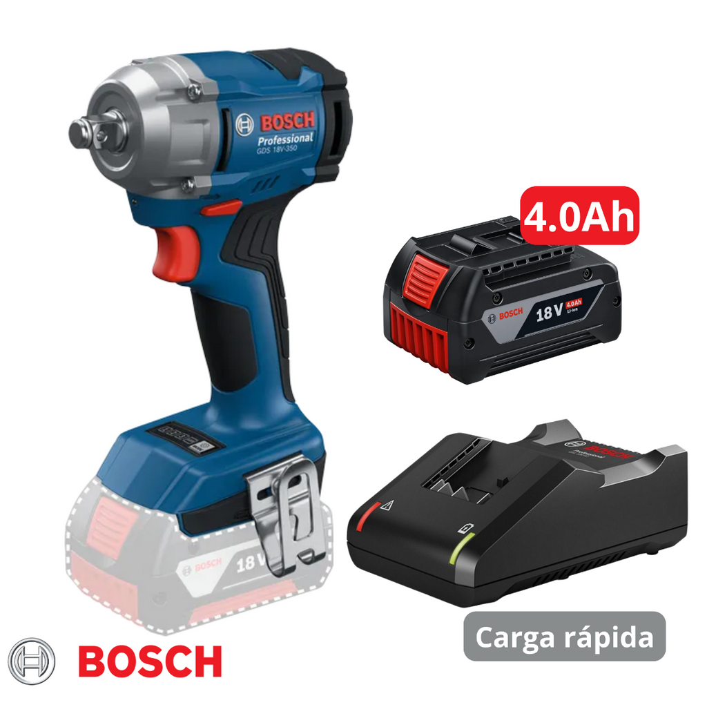 Llave de Impacto 1/2" GDS 18V-350 Bosch