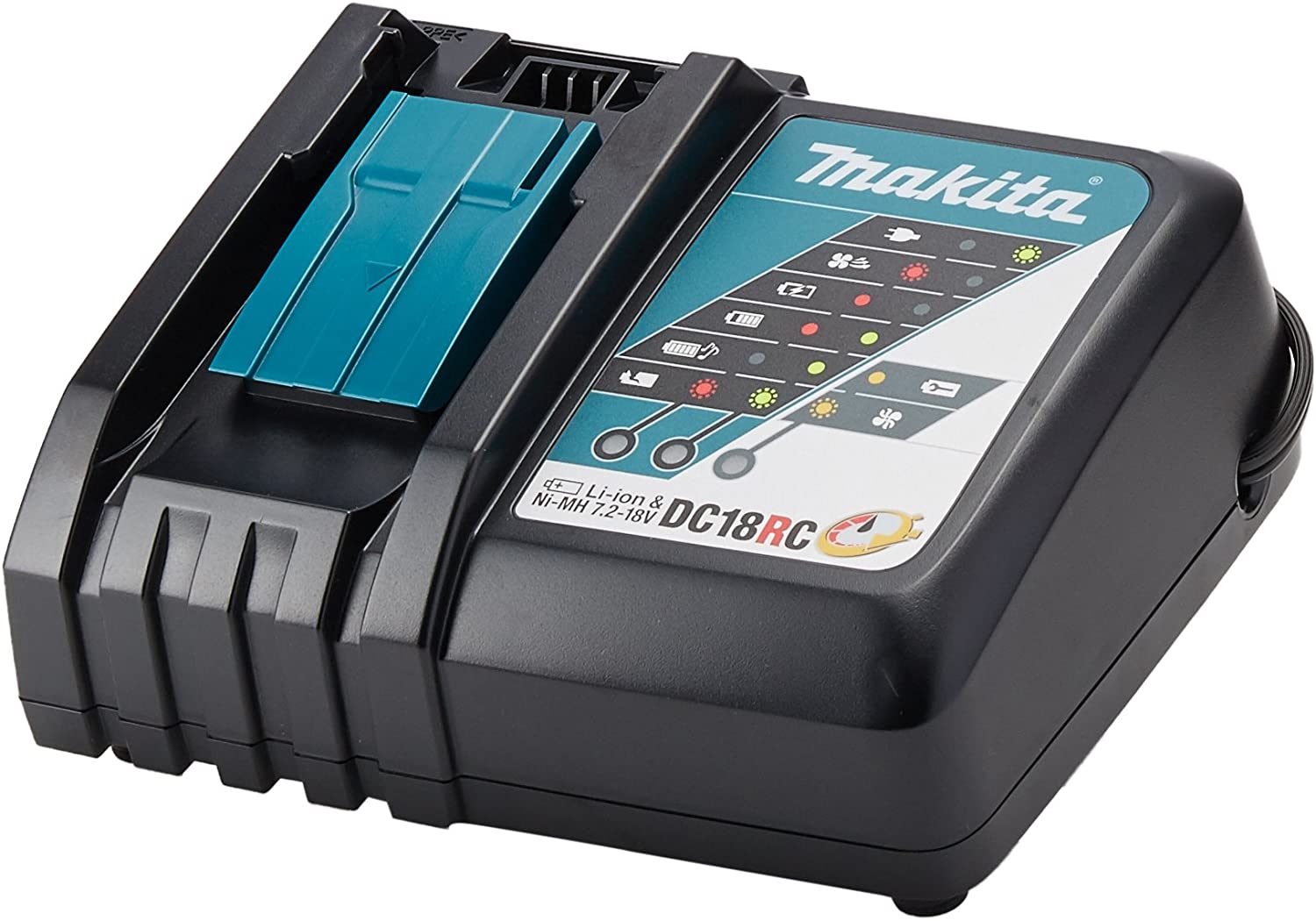 Miniesmeriladora 4-1/2 Pulg 18V DGA458RFE Makita