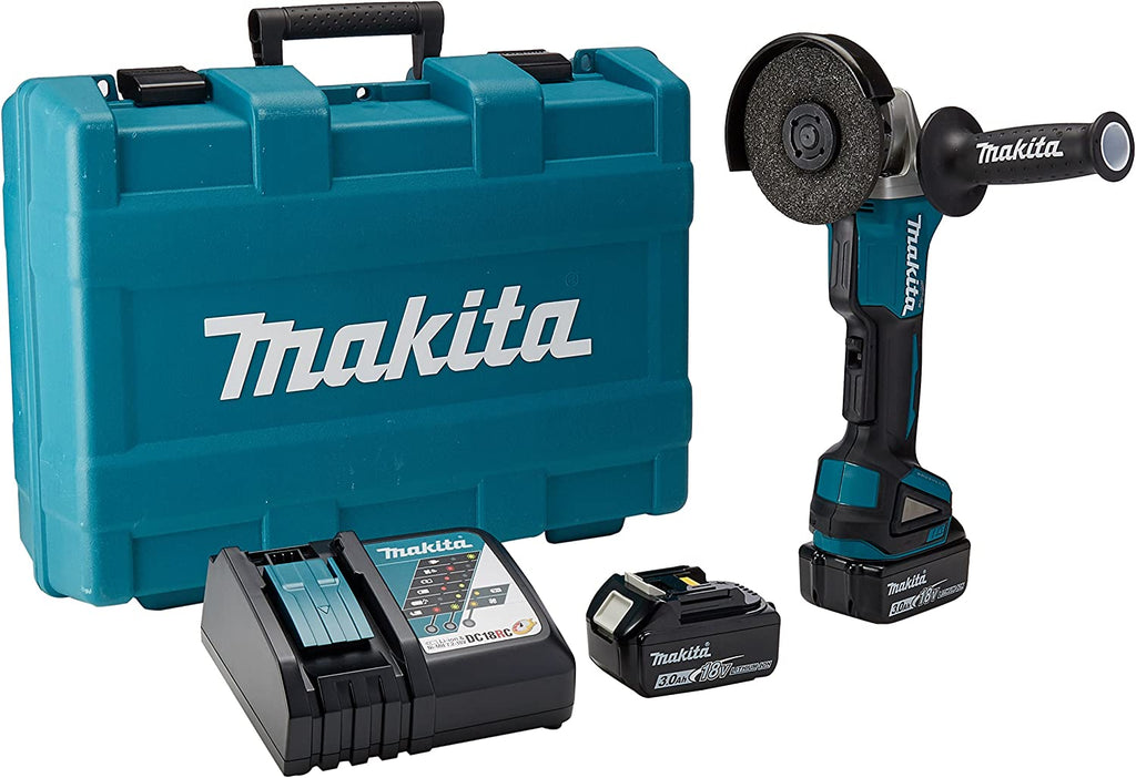 Miniesmeriladora 4-1/2 Pulg 18V DGA458RFE Makita