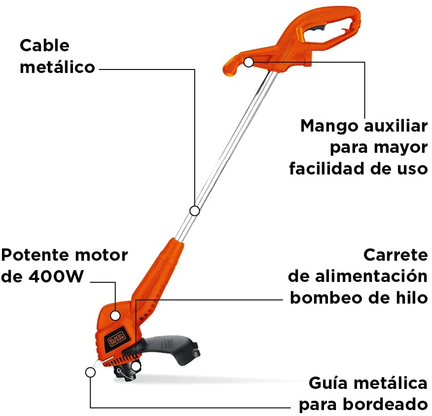 Desbrozadora de 30 cm ST4500-B3 Black&Decker