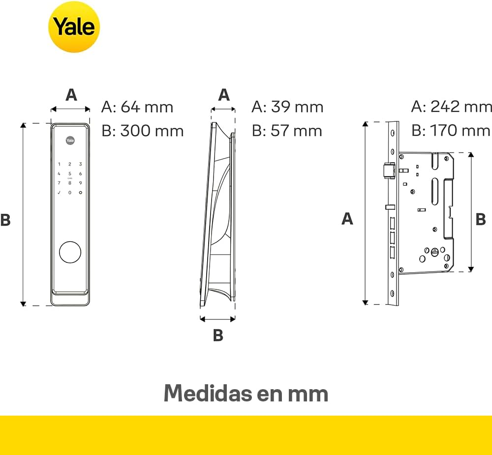 Cerradura Inteligente Gemini 85670 Yale