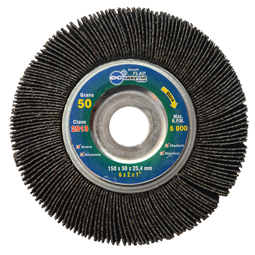 Rueda flap Easy-cut plus 6X2X1 Austromex