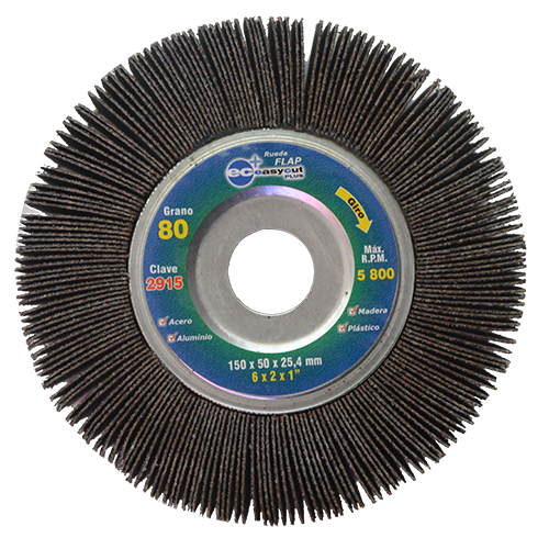 Rueda flap Easy-cut plus 6X2X1 Austromex