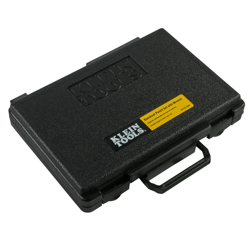 Juego de 6 Sacabocados KT de 0.50'' a 2'' en estuche 53732SEN Klein Tools