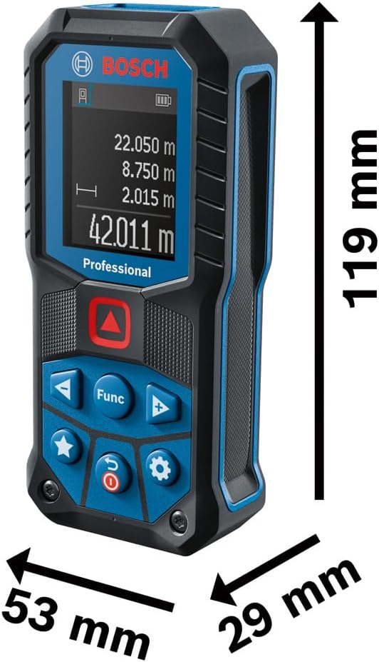 Medidor láser de distancias GLM 50-22 Bosch
