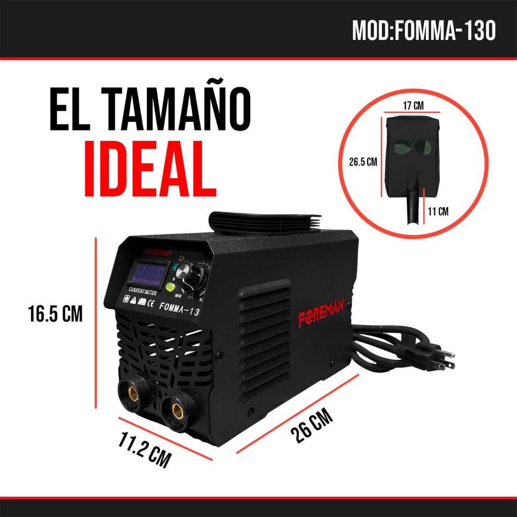 Soldadora inversora 130A FOMMA130 FOREMAN