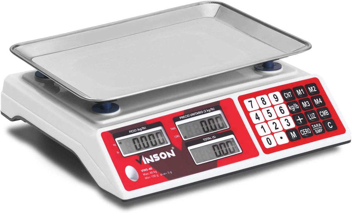 Báscula electrónica Vinson 40 Kg VINS40 Rhino