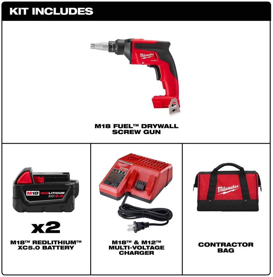 Atornillador para Tablaroca M18 2866-22 Milwaukee