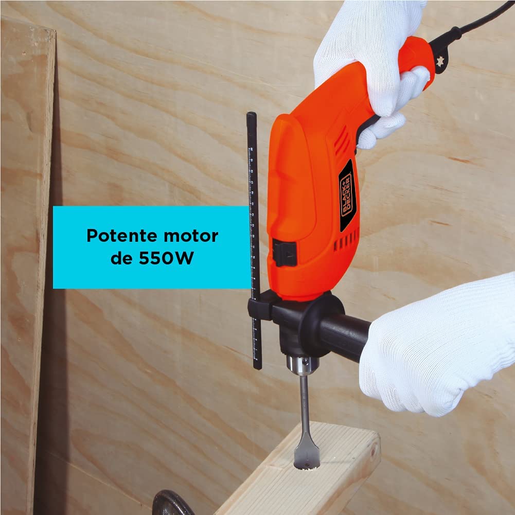 Rotomartillo 1/2 Pulg 550W HD555 Black&Decker