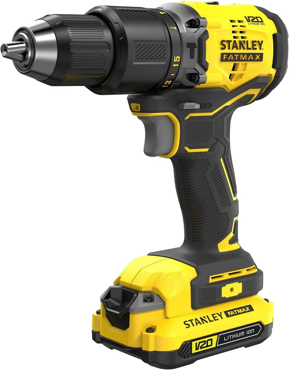 Taladro atornillador 1/2 Pulg 20V SBD715C2K Stanley