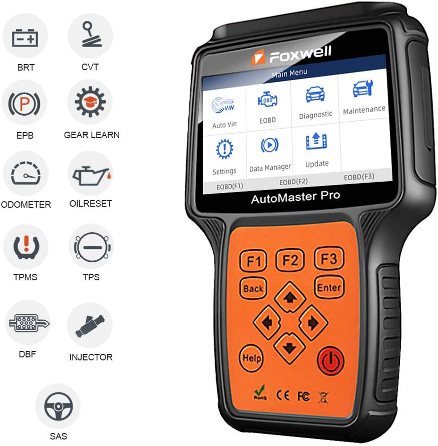 Escaner de motor Obd Bcm Hvac cuerpo de aceleracion Nt680pro Foxwell