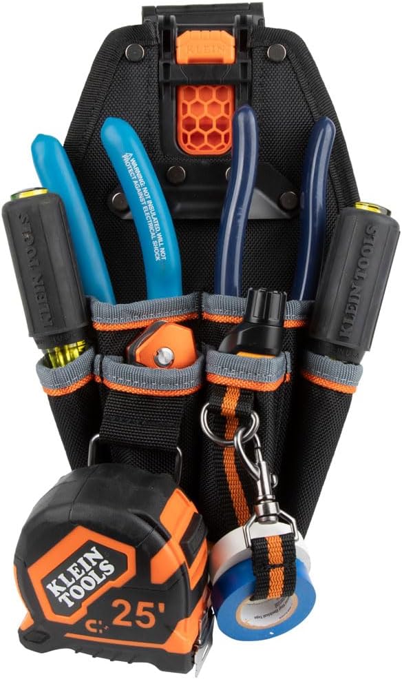 Portaherramientas modular para piezas con clip para cinturón 55830MB Klein Tools