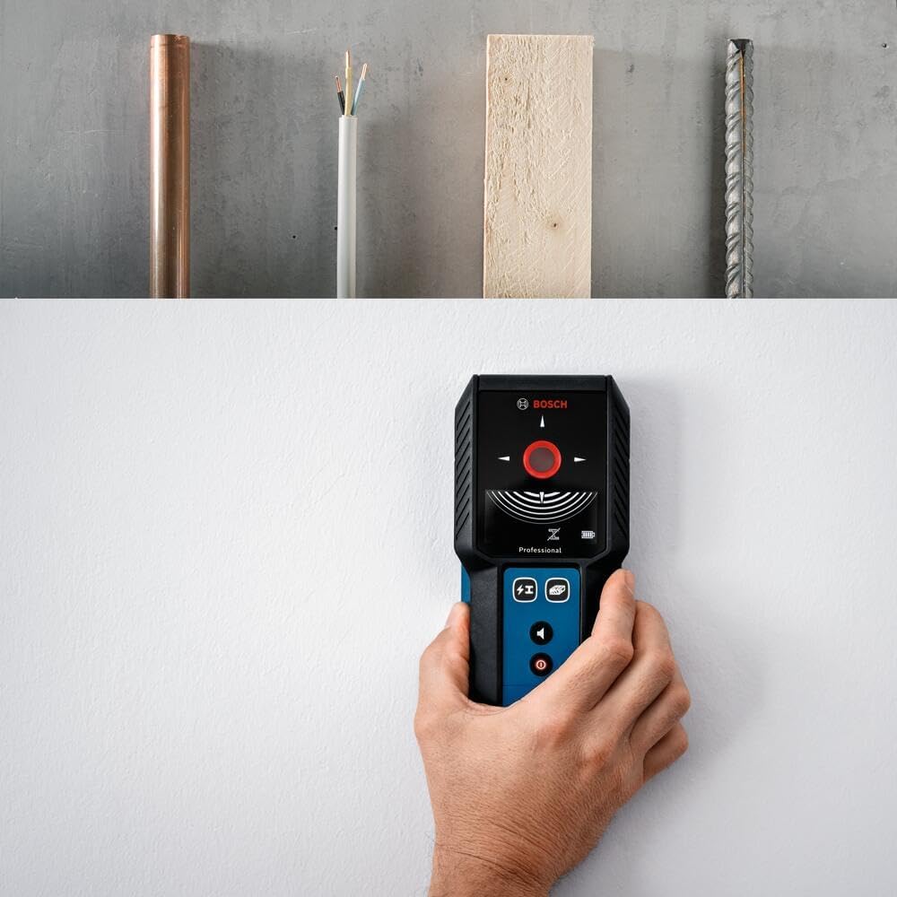 Detector De Materiales 12 cm de profundidad GMS 120-27 Bosch