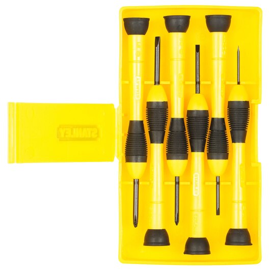 Desarmadores de precisión plástico 6 Pz 66-052 Stanley