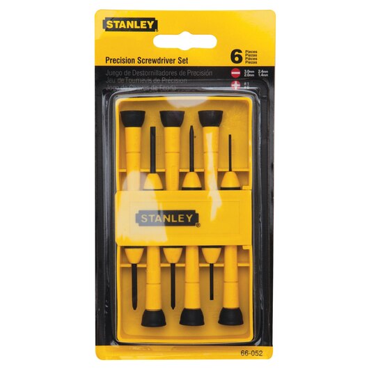 Desarmadores de precisión plástico 6 Pz 66-052 Stanley