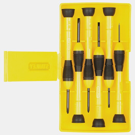 Desarmadores de precisión plástico 6 Pz 66-052 Stanley