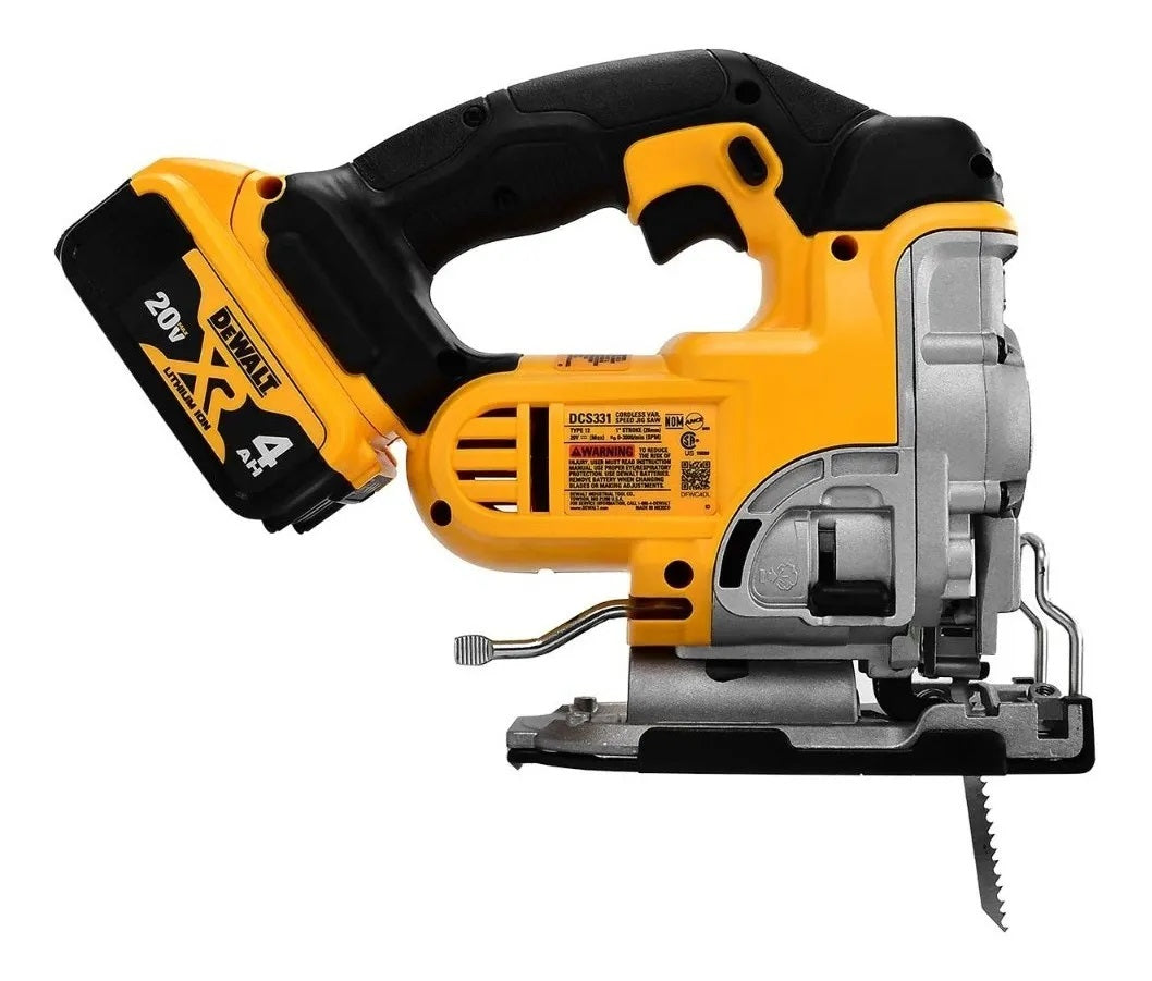 Sierra caladora Inalámbrica 20V DCS331M1 DeWalt