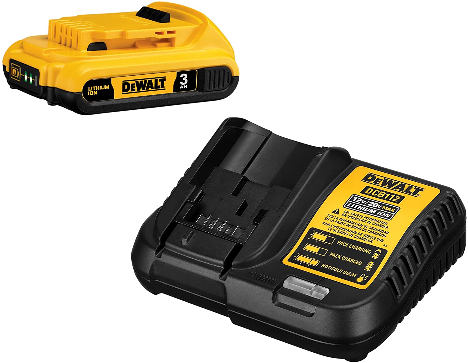 Batería 3Ah y Cargador  20V DCB230C DeWalt