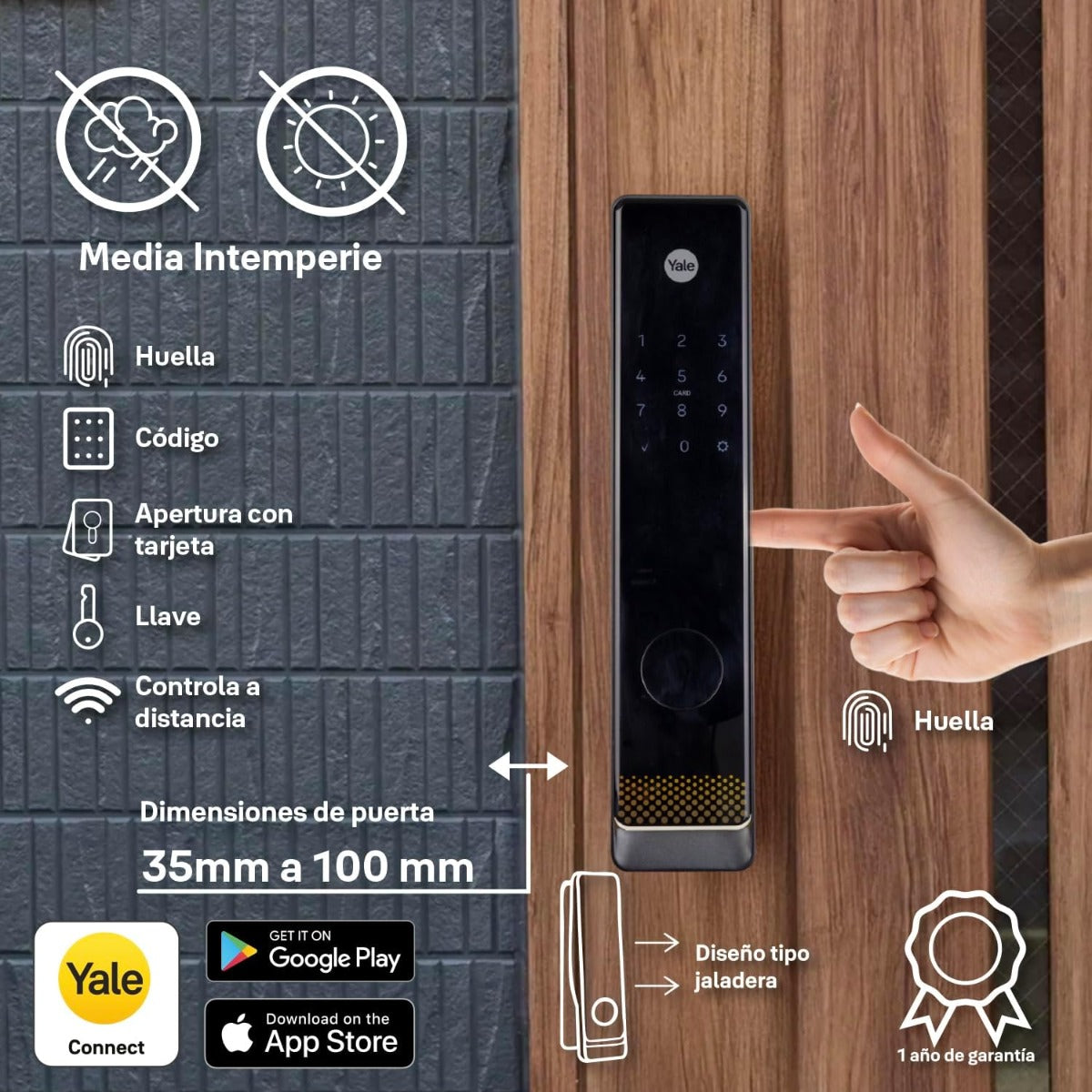 Cerradura Inteligente Gemini 85670 Yale