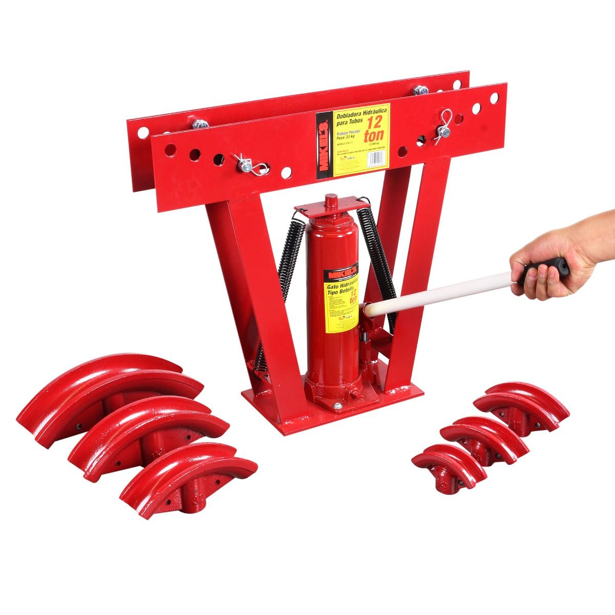 Doblador de tubo hidráulico 12TON DTA12 MIKELS