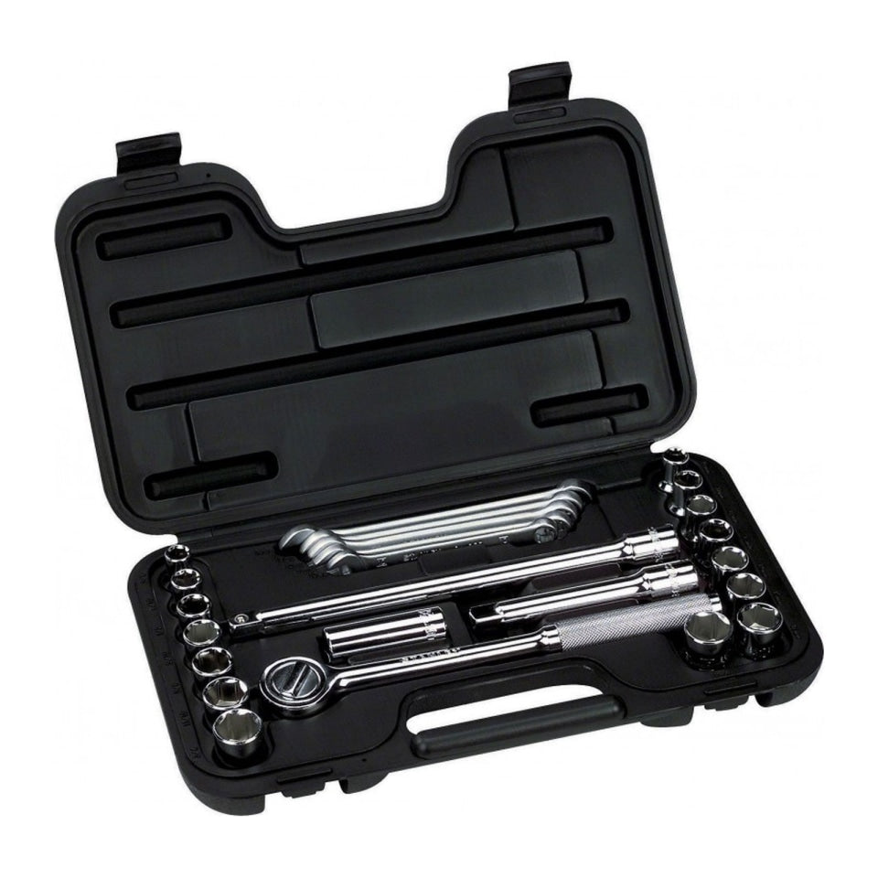 Autocle de 25 llaves métricas y dados 1/2 Pulg 86-736 Stanley
