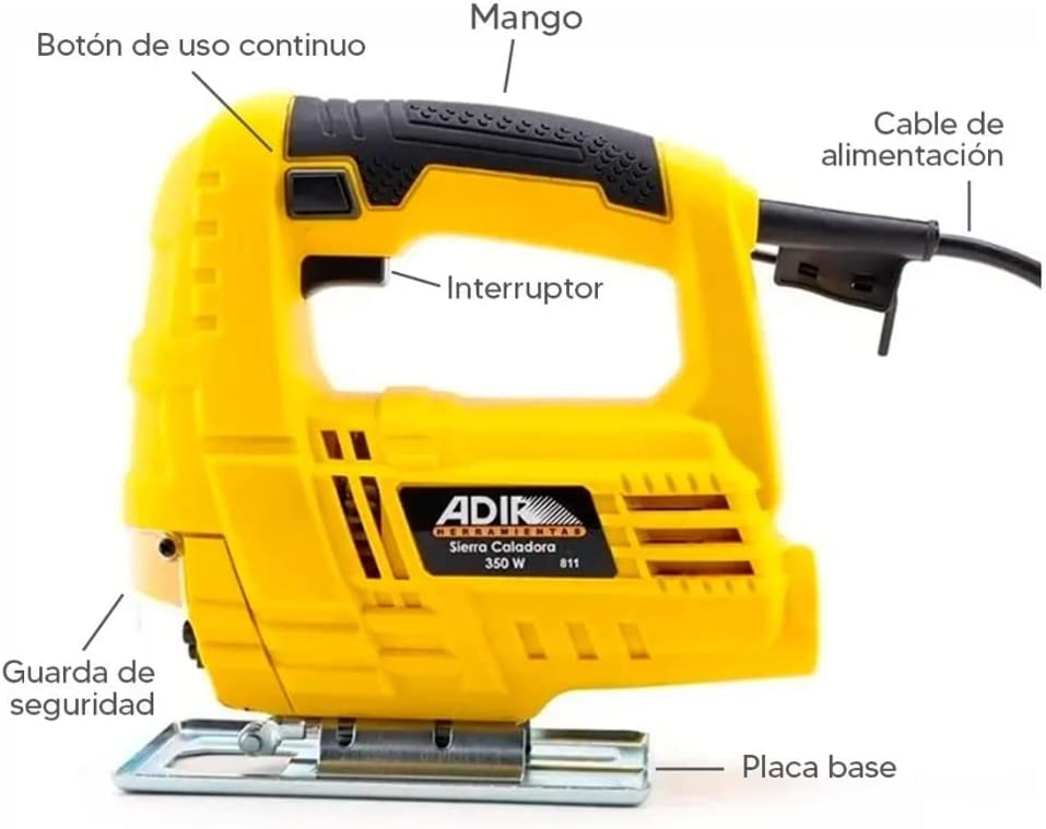 Sierra Caladora 350W VV AD-811 Adir