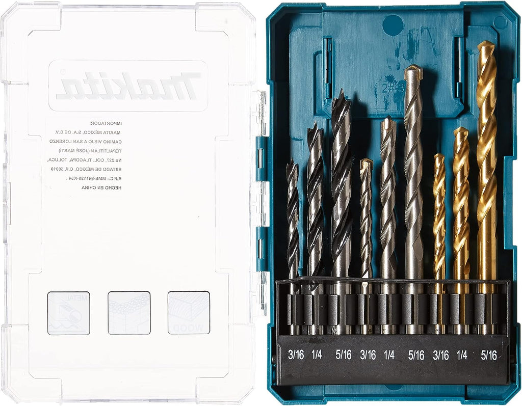 Juego de brocas 9 Pz D71984 Makita