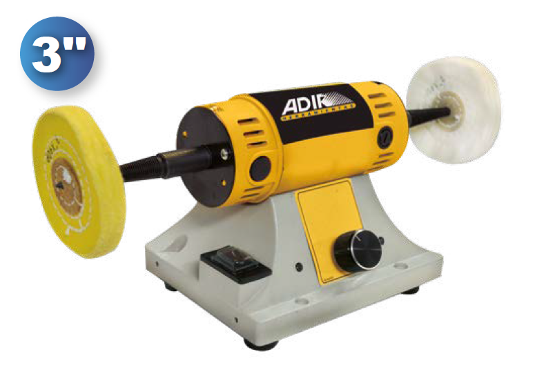 Esmeril de banco pulidor de 3" (76.2 mm) 839 Adir