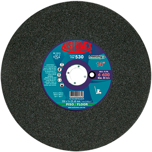 Disco para corte de piedra (concreto viejo) 14 Pulg 530 Austromex