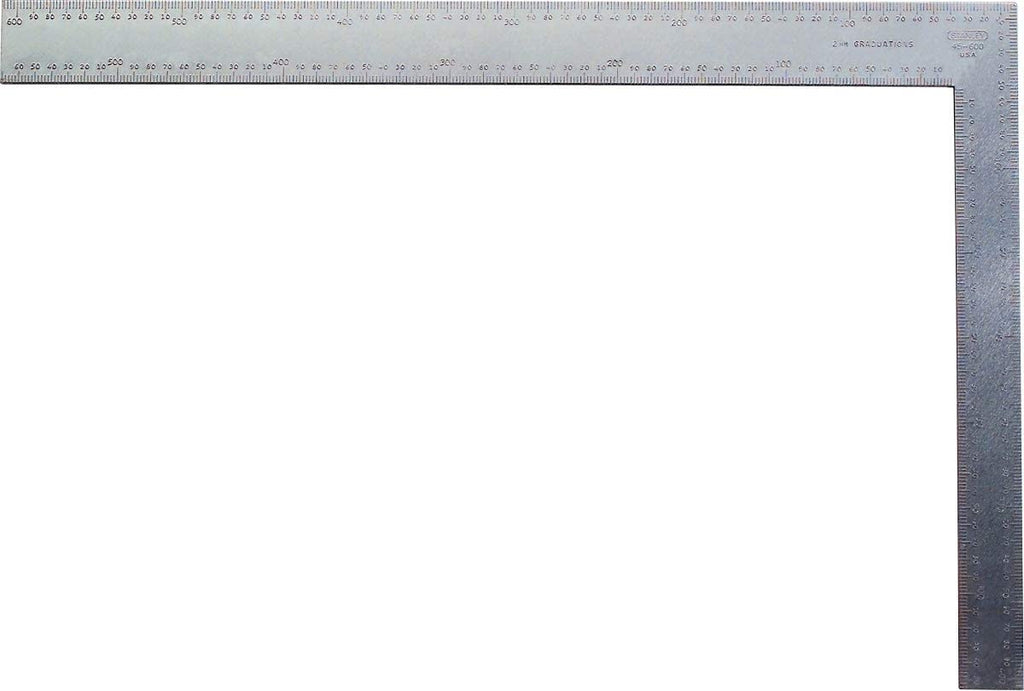 Escuadra métrica e inglesa de carpintero 406X38 mm 45-600 Stanley