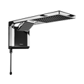Regadera Eléctrica 220V  Acqua Duo Ultra Negro Lorenzetti