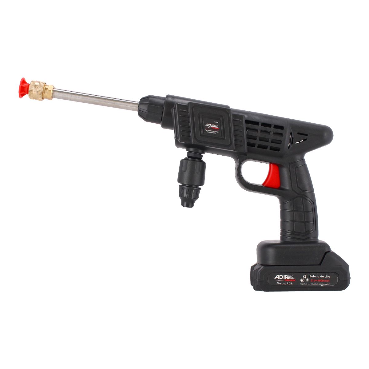 Pistola lavacoches inalámbrica 21 V 11892 Adir
