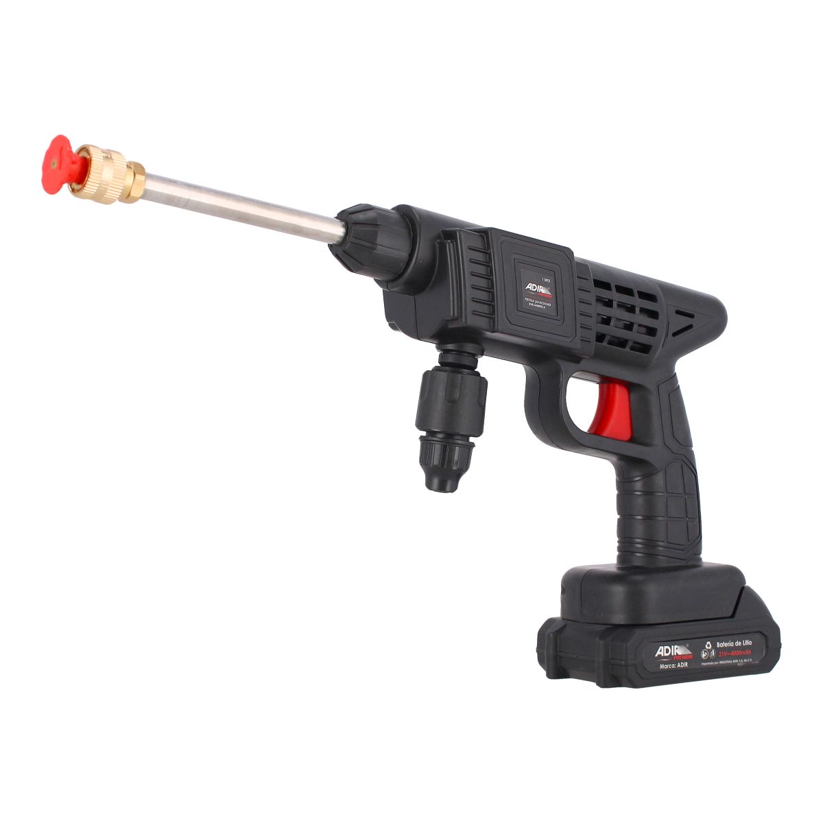 Pistola lavacoches inalámbrica 21 V 11892 Adir