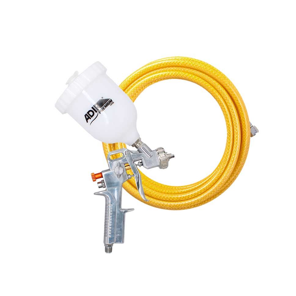 Combo Compresora Pistola y Manguera  25L 2.5HP 202 ADIR