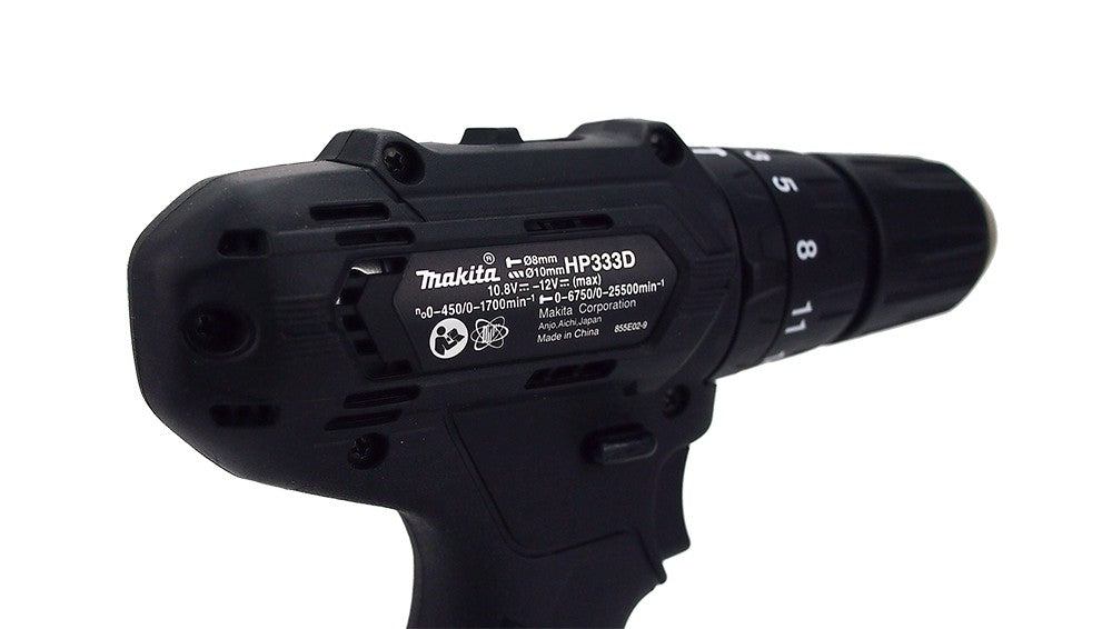 Rotomartillo Atornillador HP333DYX3B 3/8" 12V Makita