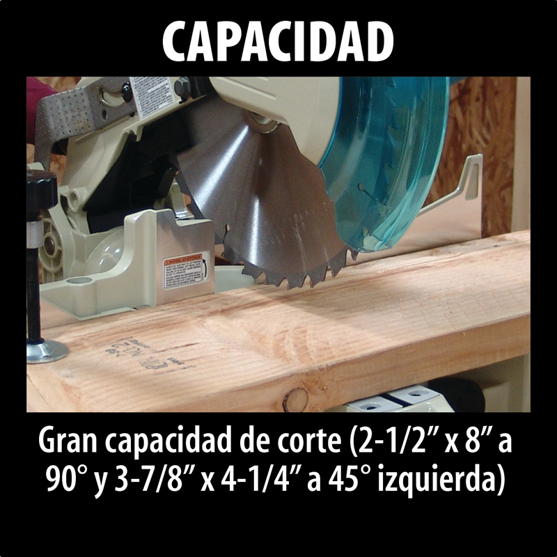 Sierra inglete compuesta 12 Pulg 1650W LS1221 Makita