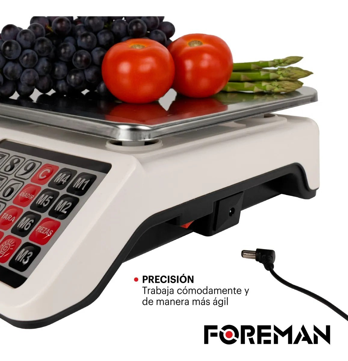 Bascula Digital 40kg FOBD40 Foreman
