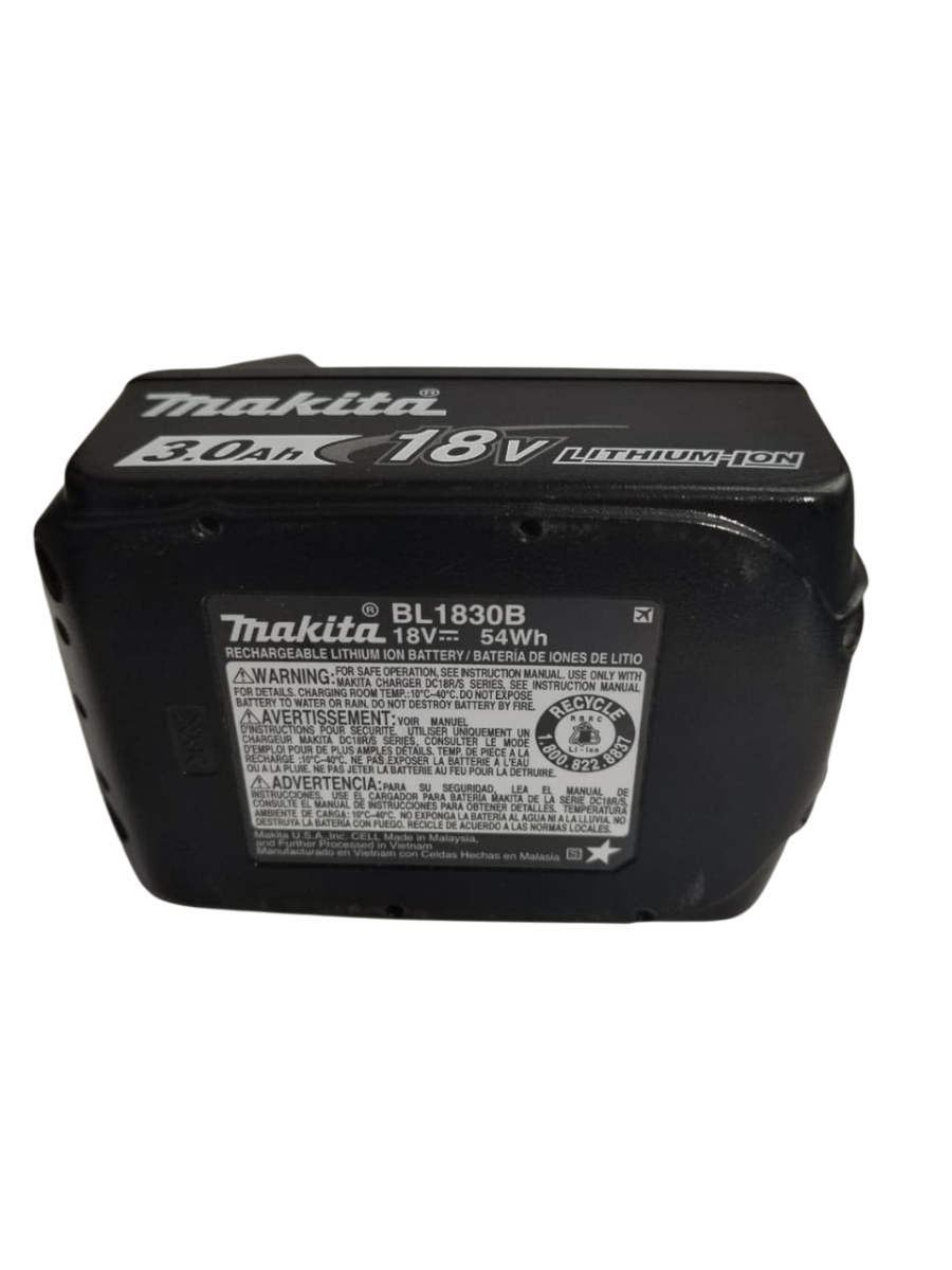 Batería Litio‑Ion 18V 3.0Ah BL1830B Makita
