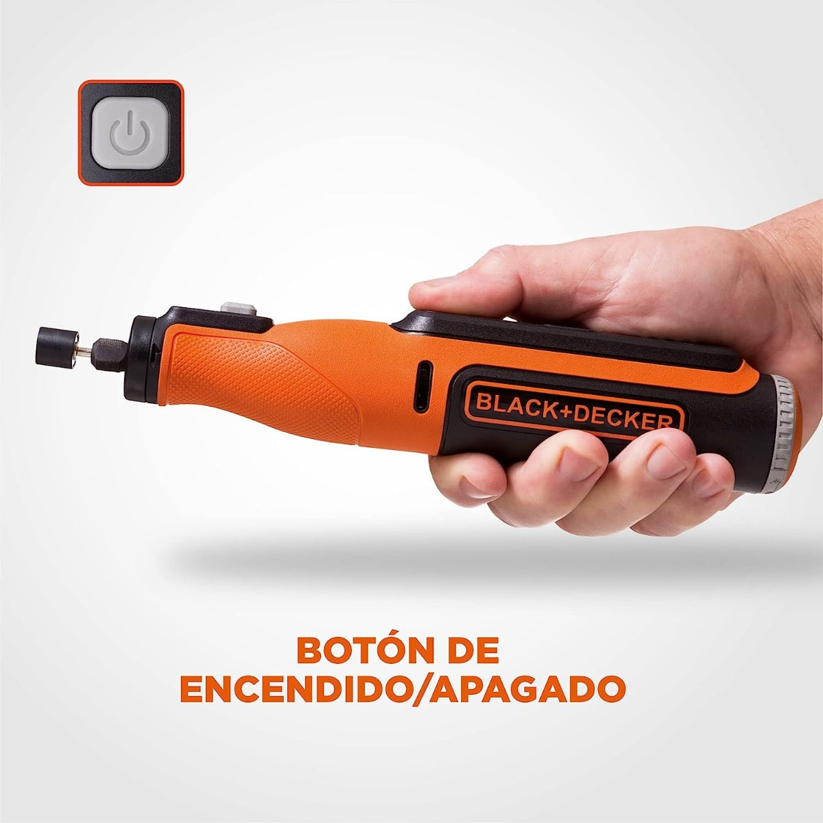Mototool 8V 35 Accesorios BCRT8K35-B3 Black&Decker