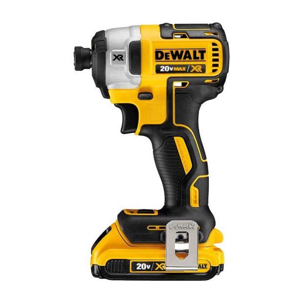 Combo Taladro percutor 1/2" + Atornillador de impacto 1/4" Brushless 20V DCK223D2 DeWalt