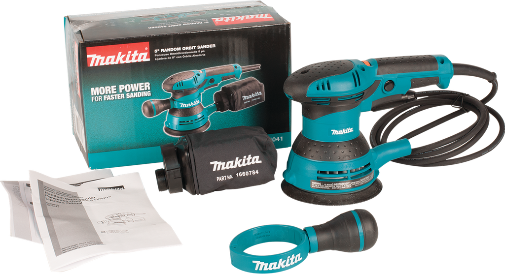 Lijadora excéntrica 5 Pulg 300W VV BO5041 Makita