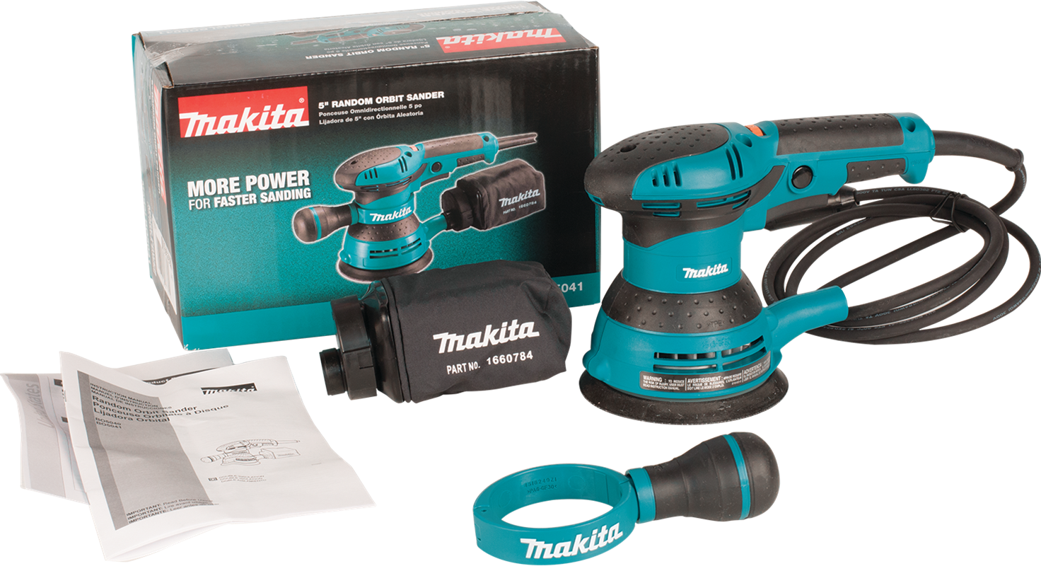 Lijadora excéntrica 5 Pulg 300W VV BO5041 Makita