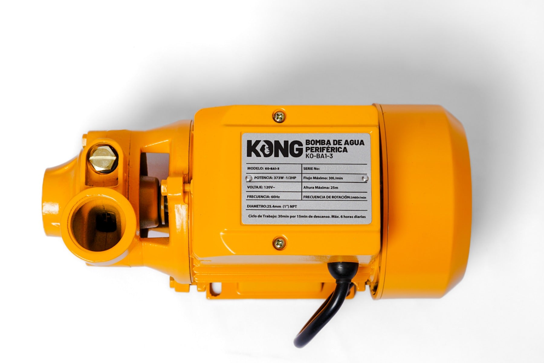 Bomba Periferica 1/2 HP KO-BA1-3 Kong