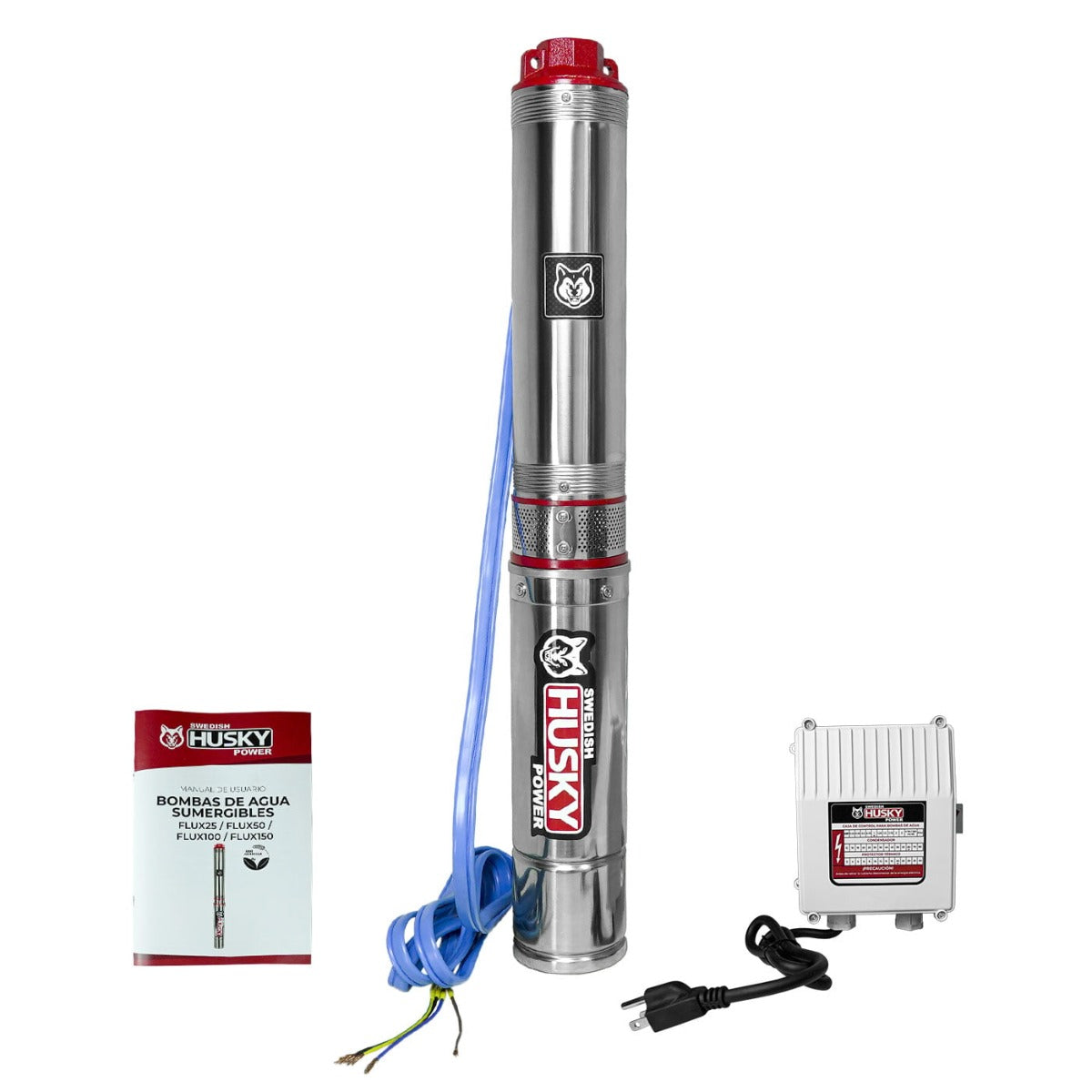 Bomba Tipo Bala 1 HP FLUX100 Husky
