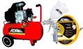 Combo Compresora Pistola y manguera 50L AD-204 Adir