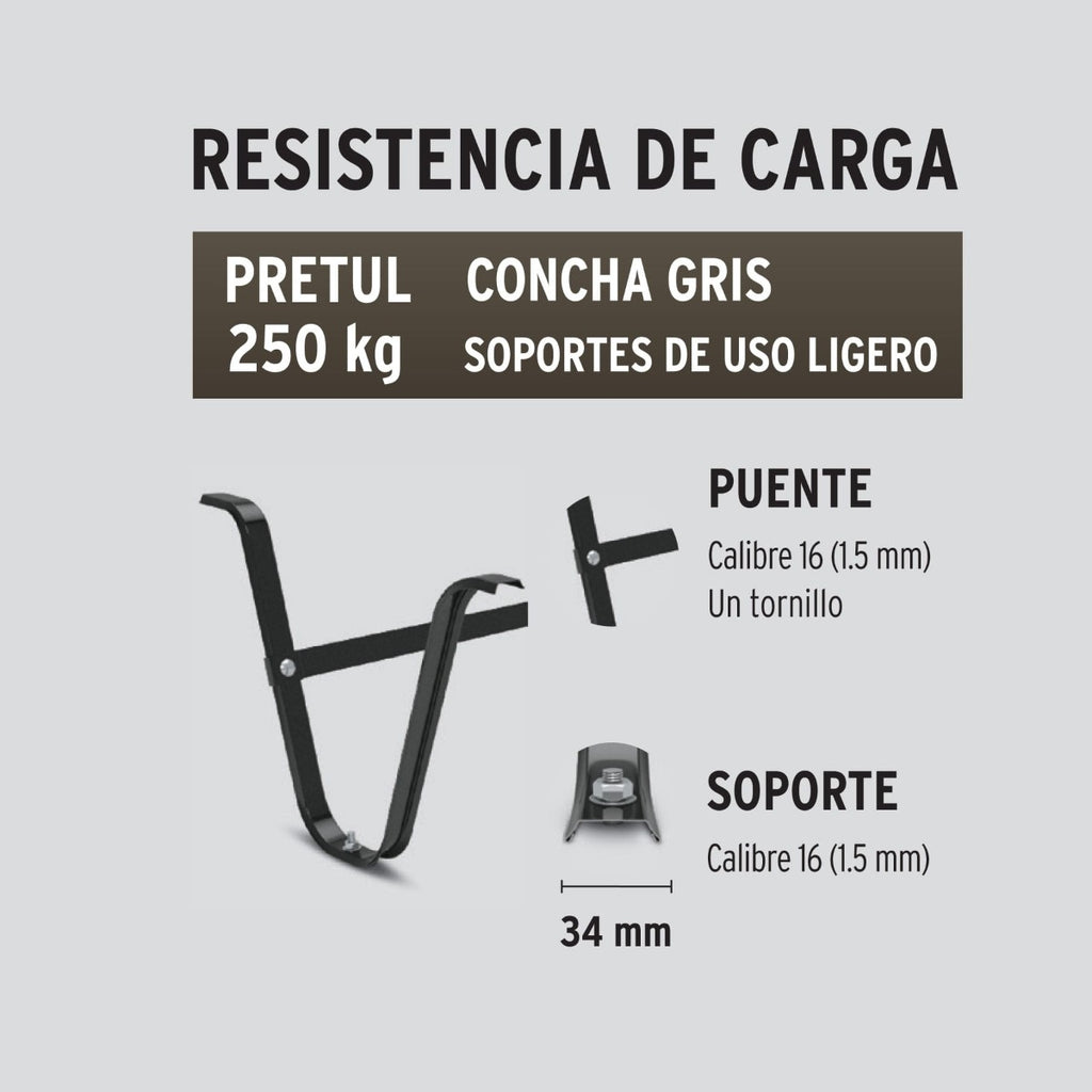 Carretilla 4.5 ft3 gris Neumática 22647 CAP-4NB Pretul