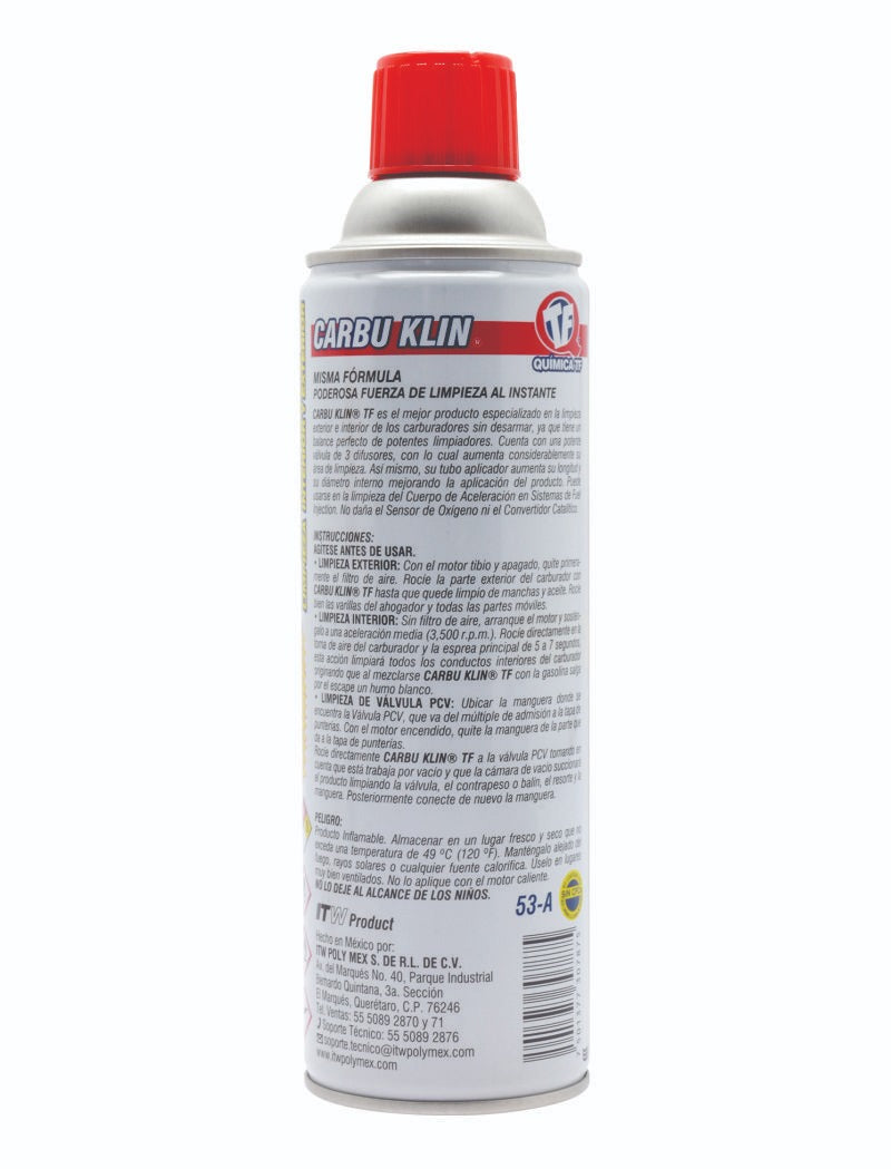 Limpiador de Carburador Carbu Klin 16 Oz 53-A TF
