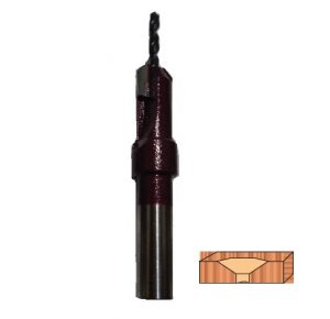 Broca avellanador 1/4 Pulg Ab-633 Brocar